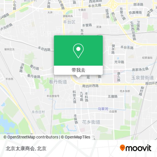 北京太康商会地图