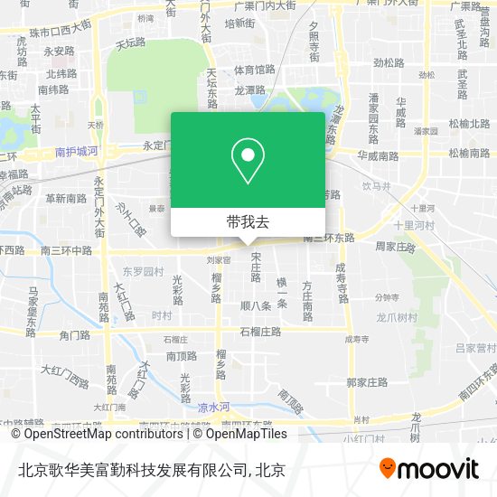 北京歌华美富勤科技发展有限公司地图