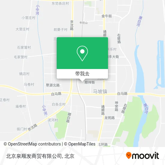 北京泉顺发商贸有限公司地图