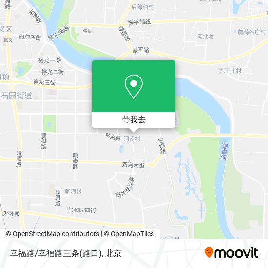幸福路/幸福路三条(路口)地图