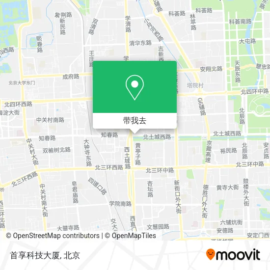首享科技大厦地图