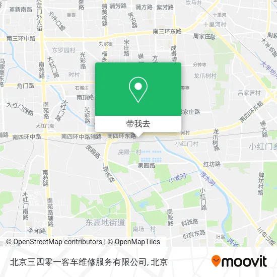 北京三四零一客车维修服务有限公司地图