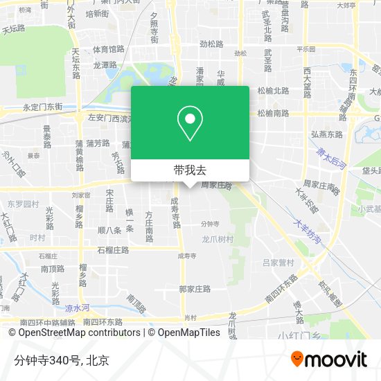 分钟寺340号地图