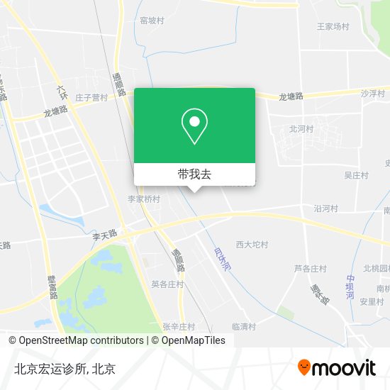 北京宏运诊所地图