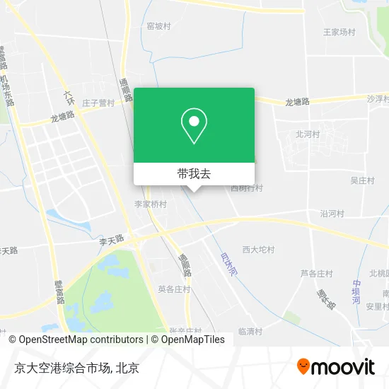 京大空港综合市场地图