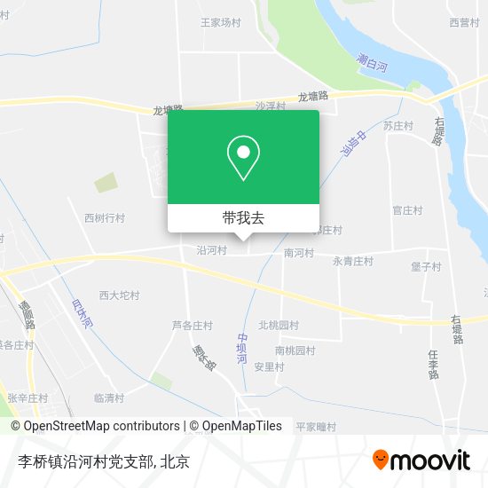 李桥镇沿河村党支部地图
