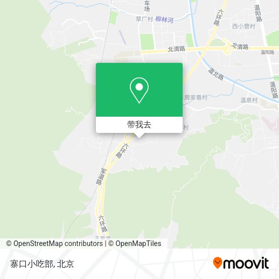 寨口小吃部地图