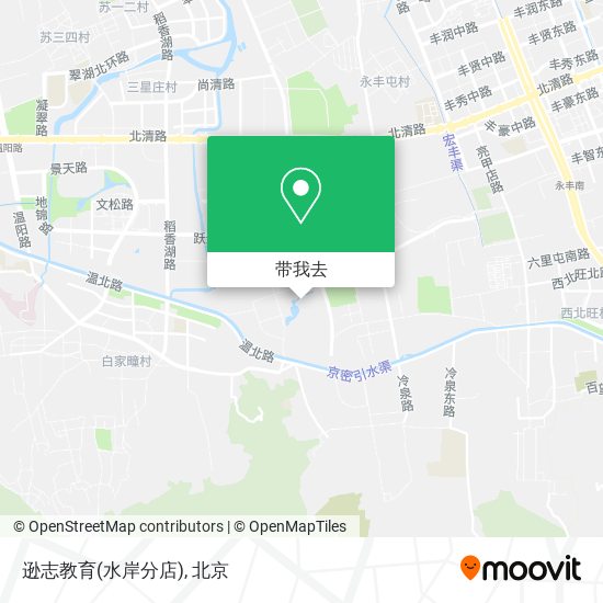 逊志教育(水岸分店)地图