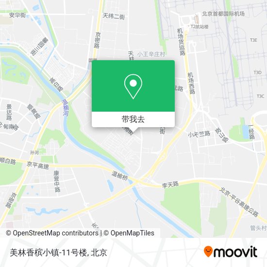 美林香槟小镇-11号楼地图
