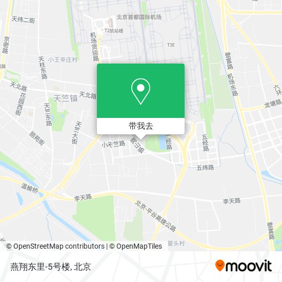 燕翔东里-5号楼地图