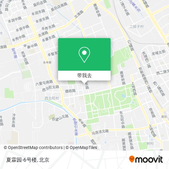 夏霖园-6号楼地图