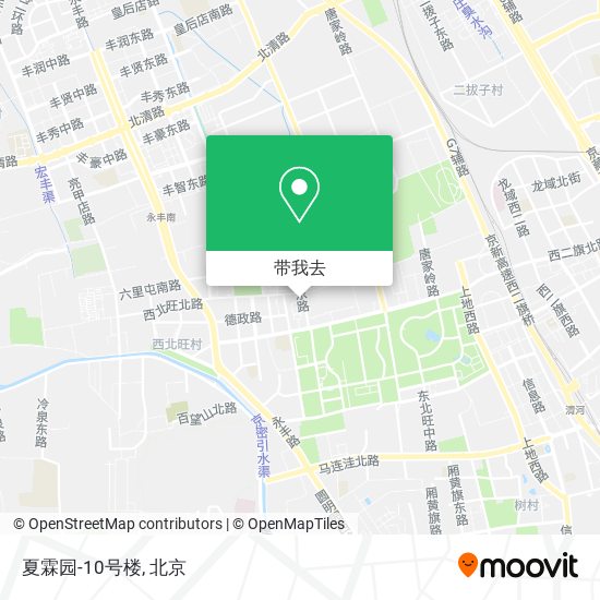 夏霖园-10号楼地图