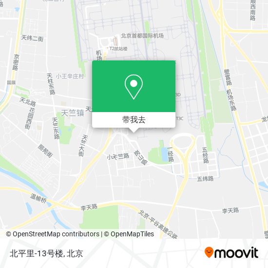 北平里-13号楼地图