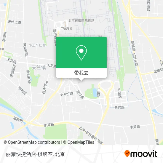 丽豪快捷酒店-棋牌室地图