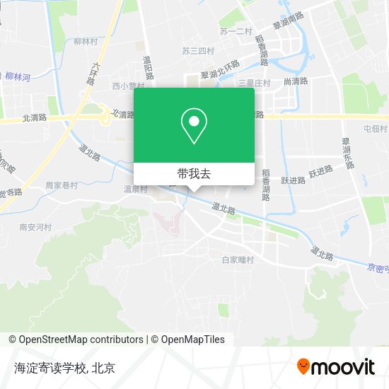 海淀寄读学校地图