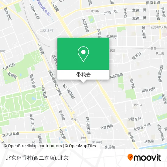 北京稻香村(西二旗店)地图