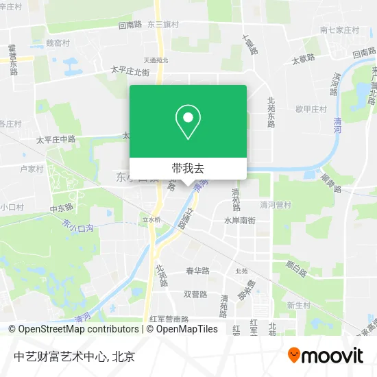 中艺财富艺术中心地图