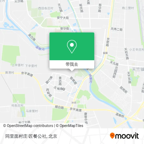 同里面村庄·匠餐公社地图