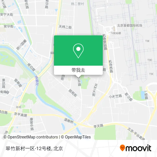 翠竹新村一区-12号楼地图