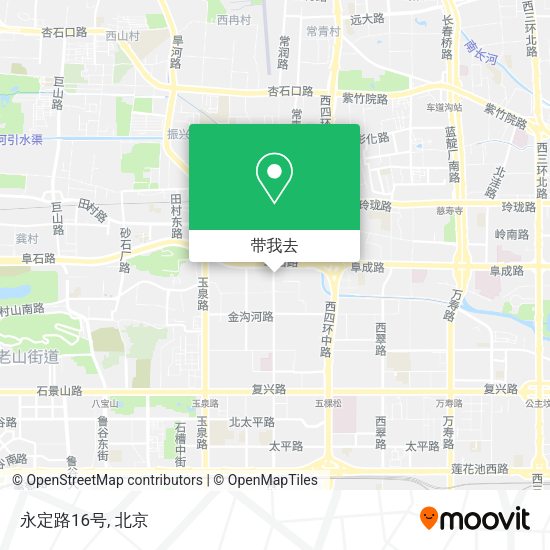 永定路16号地图