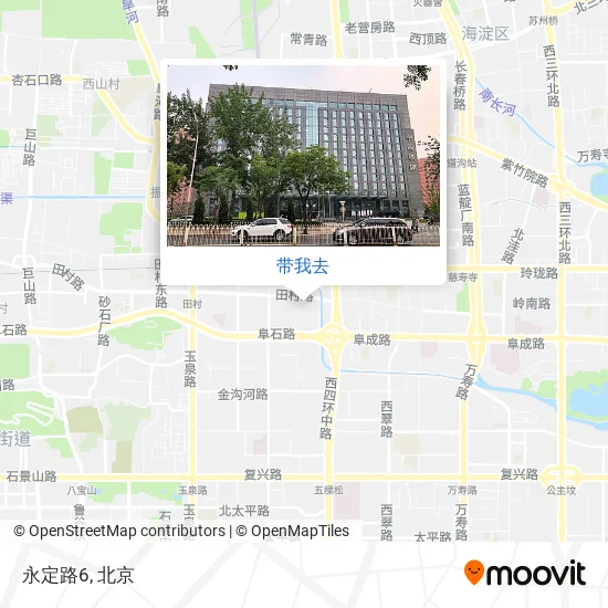 永定路6地图
