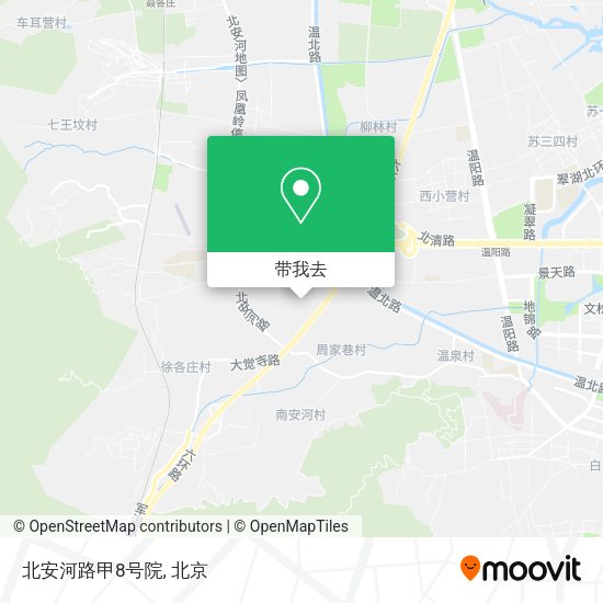 北安河路甲8号院地图
