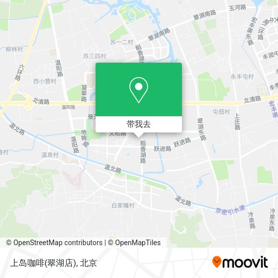 上岛咖啡(翠湖店)地图