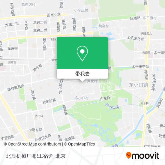 北辰机械厂-职工宿舍地图