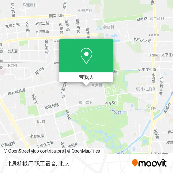 北辰机械厂-职工宿舍地图