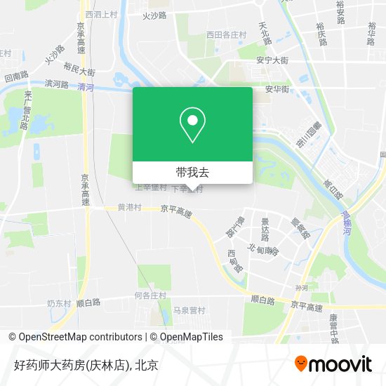 好药师大药房(庆林店)地图