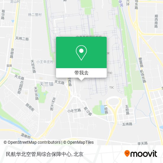 民航华北空管局综合保障中心地图