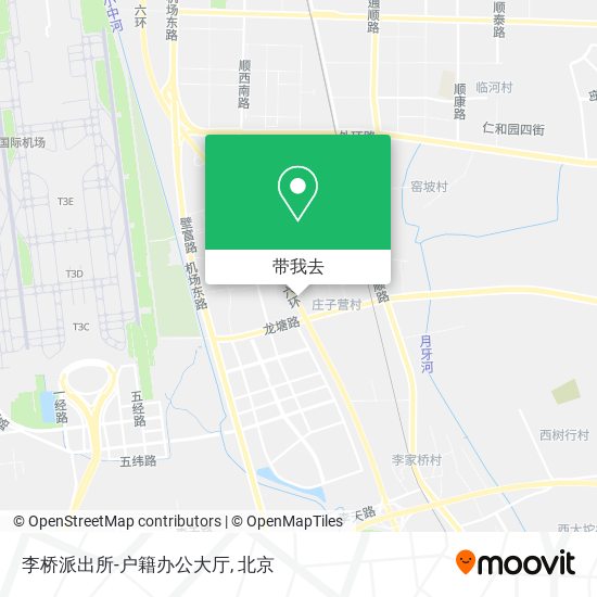 李桥派出所-户籍办公大厅地图