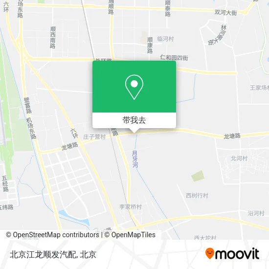 北京江龙顺发汽配地图