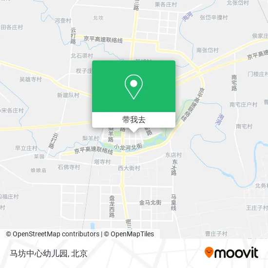 马坊中心幼儿园地图