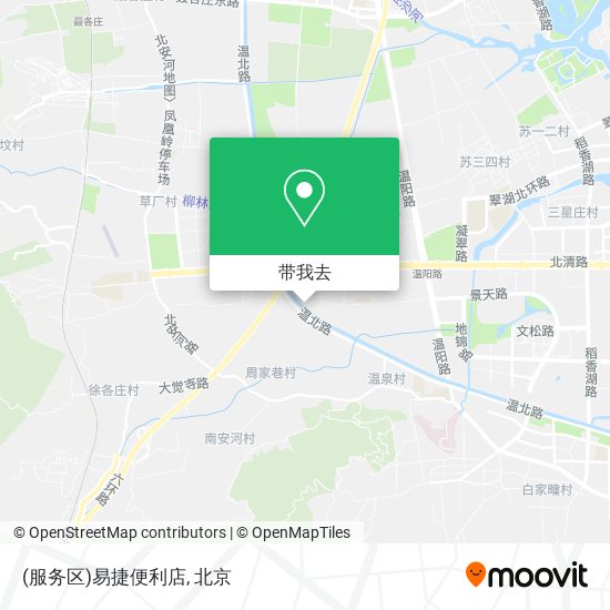 (服务区)易捷便利店地图