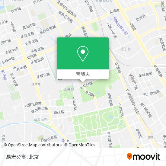易宏公寓地图