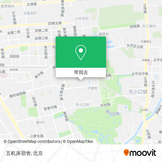 五机床宿舍地图