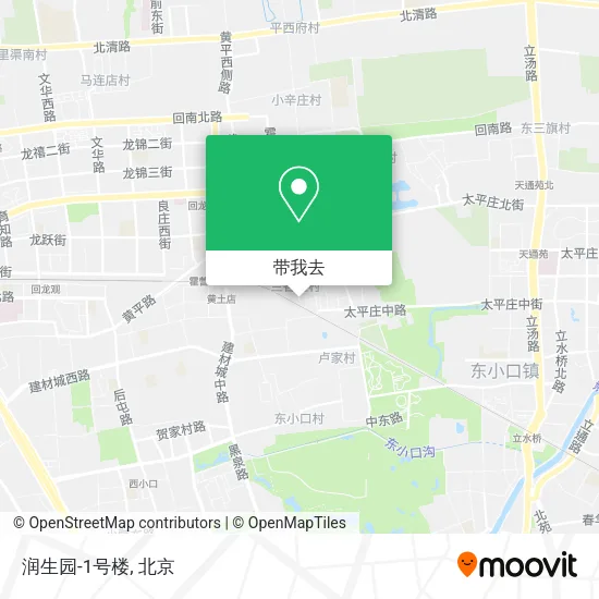 润生园-1号楼地图