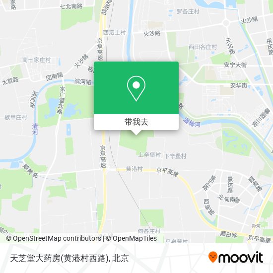 天芝堂大药房(黄港村西路)地图