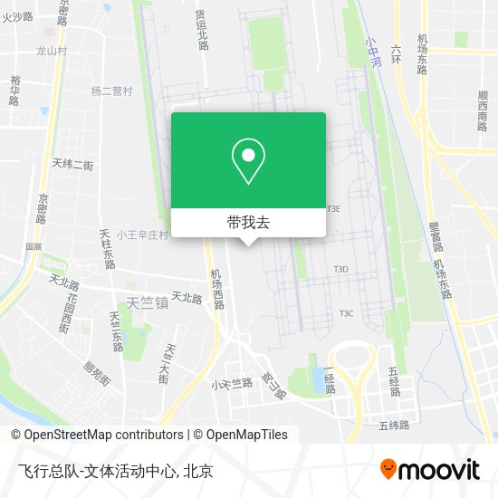飞行总队-文体活动中心地图