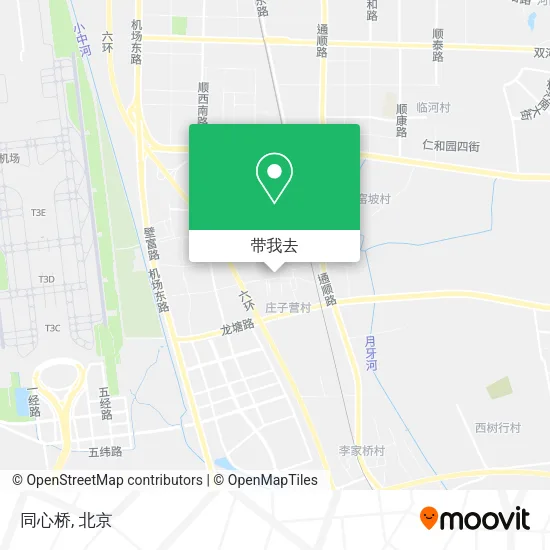 同心桥地图