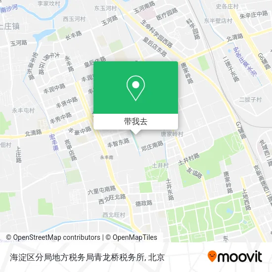 海淀区分局地方税务局青龙桥税务所地图