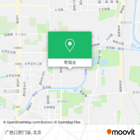 广慈口腔门诊地图