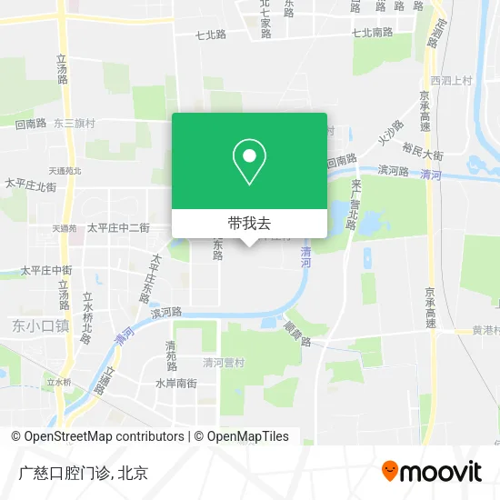 广慈口腔门诊地图