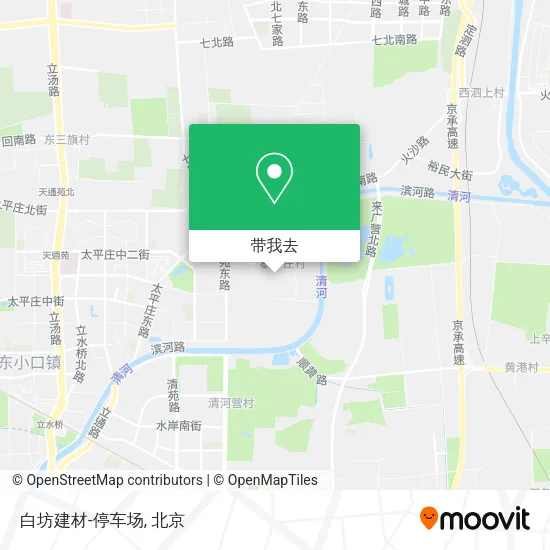 白坊建材-停车场地图
