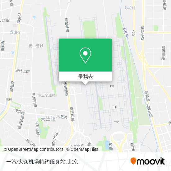 一汽·大众机场特约服务站地图