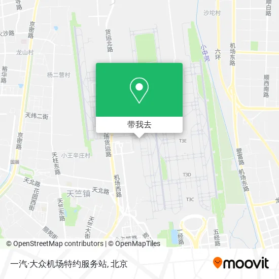 一汽·大众机场特约服务站地图