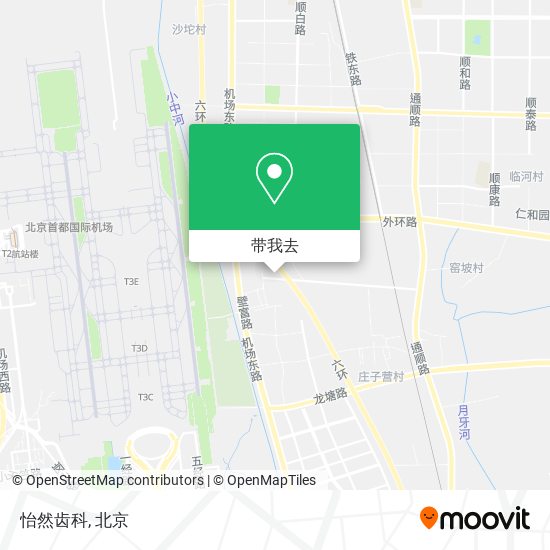 怡然齿科地图