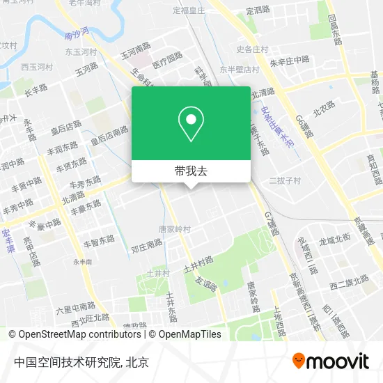 中国空间技术研究院地图