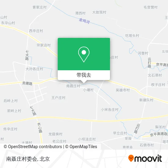 南聂庄村委会地图